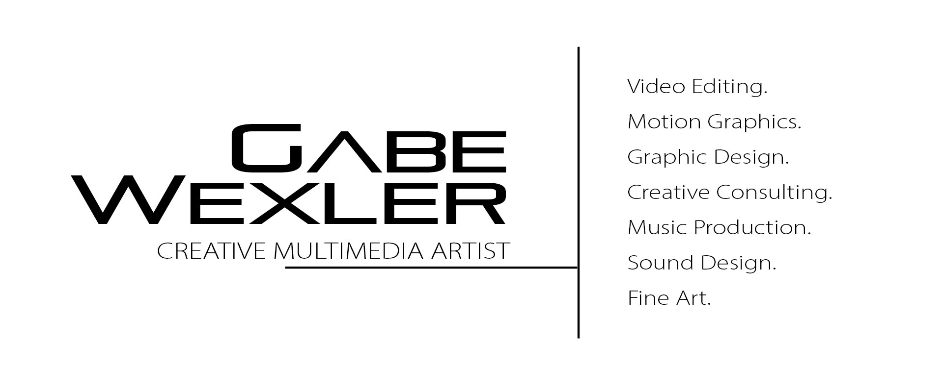 Gabe Wexler Creative Multimedia Artist